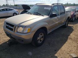 Salvage cars for sale at Elgin, IL auction: 2003 Ford Explorer Sport Trac