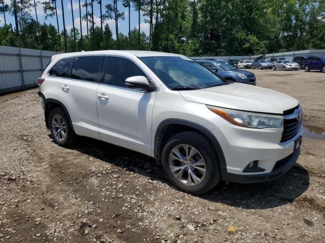 2015 Toyota Highlander LE