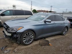 Salvage cars for sale at Dyer, IN auction: 2015 Hyundai Genesis 3.8L