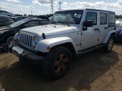 Jeep Wrangler Unlimited Sahara Vehiculos salvage en venta: 2012 Jeep Wrangler Unlimited Sahara