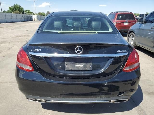 2016 Mercedes-Benz C 300 4matic