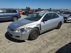 Honda Accord lx Vehiculos salvage en venta: 2007 Honda Accord LX