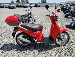 Salvage motorcycles for sale at Reno, NV auction: 2008 Aprilia Scarabeo 100