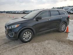 Salvage cars for sale at Houston, TX auction: 2016 KIA Sorento LX