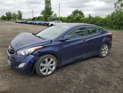 Salvage cars for sale at Montreal Est, QC auction: 2013 Hyundai Elantra GLS