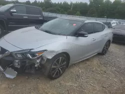 Salvage cars for sale at Memphis, TN auction: 2017 Nissan Maxima 3.5S