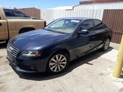 Salvage cars for sale at North Las Vegas, NV auction: 2012 Audi A4 Premium