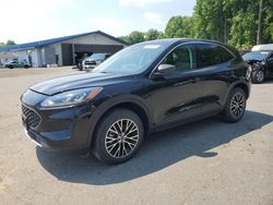 Salvage cars for sale at East Granby, CT auction: 2022 Ford Escape Hybrid