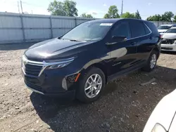 Salvage cars for sale at Lansing, MI auction: 2022 Chevrolet Equinox LT