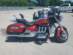 Salvage cars for sale from Copart Des Moines, IA: 2014 Triumph 2014 Triumph Motorcycle Rocket III Touring ABS