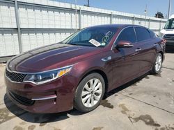 Carros con verificación Run & Drive a la venta en subasta: 2017 KIA Optima EX