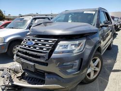 Salvage cars for sale at Martinez, CA auction: 2017 Ford Explorer XLT