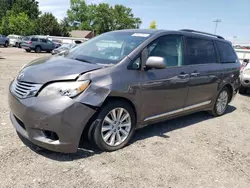 Toyota salvage cars for sale: 2012 Toyota Sienna XLE