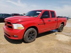 Dodge ram 1500 st salvage cars for sale: 2012 Dodge RAM 1500 ST