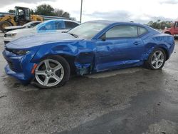 Chevrolet salvage cars for sale: 2018 Chevrolet Camaro LT