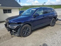 Salvage cars for sale at Northfield, OH auction: 2022 Volkswagen Tiguan SE