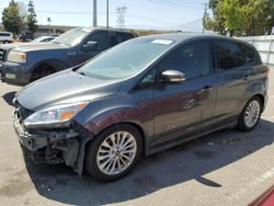 Salvage cars for sale from Copart Rancho Cucamonga, CA: 2017 Ford C-MAX SE