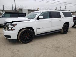 Salvage cars for sale at Los Angeles, CA auction: 2019 Chevrolet Suburban K1500 LT
