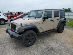 Jeep Wrangler Unlimited Sport salvage cars for sale: 2016 Jeep Wrangler Unlimited Sport