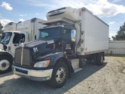 Salvage trucks for sale at Mebane, NC auction: 2018 Kenworth Construction T270