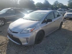 Salvage cars for sale at Madisonville, TN auction: 2013 Toyota Prius