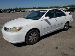 Toyota Camry le salvage cars for sale: 2002 Toyota Camry LE