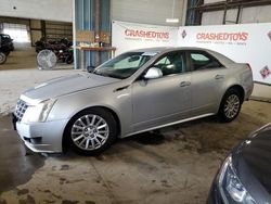 Salvage cars for sale at Eldridge, IA auction: 2011 Cadillac CTS Luxury Collection