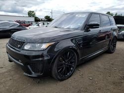 Land Rover Range Rover Sport svr salvage cars for sale: 2016 Land Rover Range Rover Sport SVR