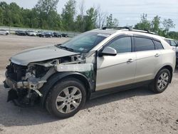 Salvage cars for sale from Copart Leroy, NY: 2015 Cadillac SRX Luxury Collection