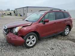 Subaru Forester 2.5i Limited salvage cars for sale: 2015 Subaru Forester 2.5I Limited