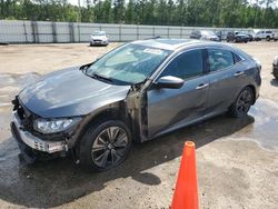 Salvage cars for sale at Harleyville, SC auction: 2018 Honda Civic EXL