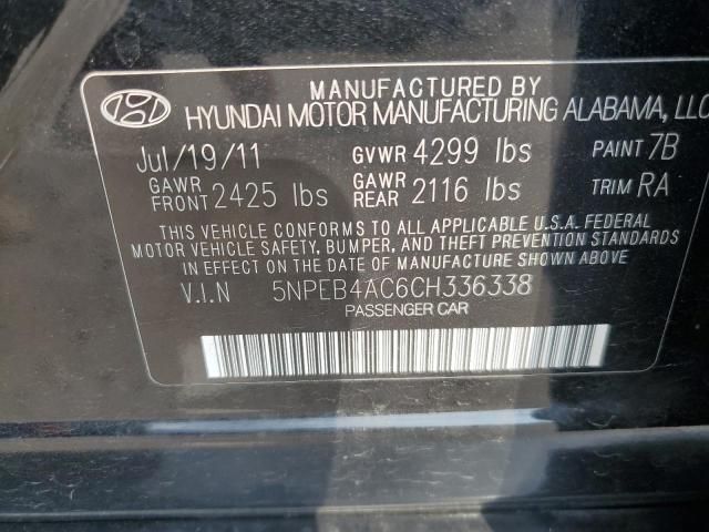 2012 Hyundai Sonata GLS