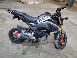 Salvage motorcycles for sale at Candia, NH auction: 2018 Honda Grom