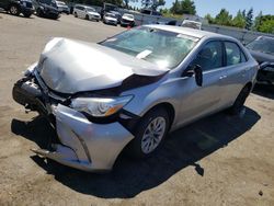 Carros salvage sin ofertas aún a la venta en subasta: 2015 Toyota Camry LE