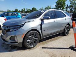 Salvage cars for sale at Bridgeton, MO auction: 2023 Chevrolet Equinox RS