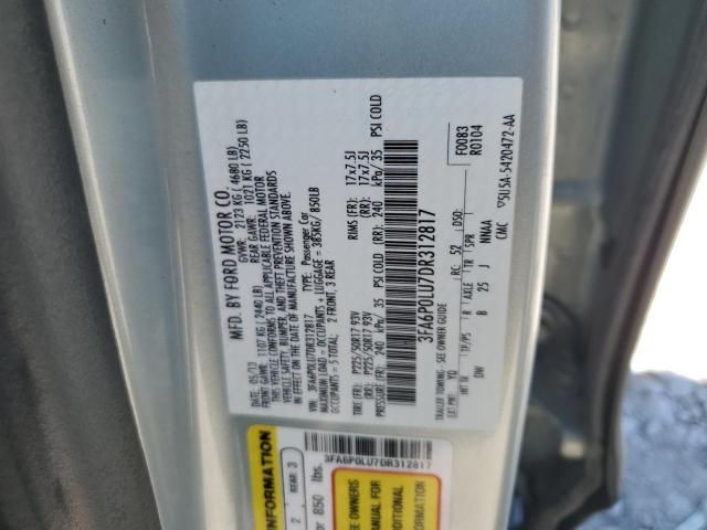 2013 Ford Fusion SE Hybrid