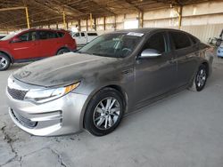 Salvage cars for sale at Phoenix, AZ auction: 2016 KIA Optima LX