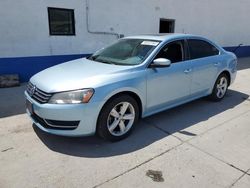 Volkswagen salvage cars for sale: 2013 Volkswagen Passat SE