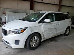 Salvage cars for sale at Lufkin, TX auction: 2018 KIA Sedona LX