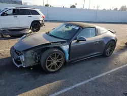 Porsche 911 salvage cars for sale: 2019 Porsche 911 Targa