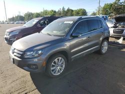 Salvage cars for sale at Denver, CO auction: 2016 Volkswagen Tiguan S