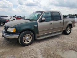 Salvage cars for sale from Copart Houston, TX: 2003 Ford F150 Supercrew