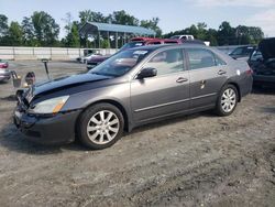 Salvage cars for sale at Spartanburg, SC auction: 2006 Honda Accord EX