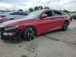 Salvage cars for sale from Copart Glassboro, NJ: 2018 Honda Accord Sport