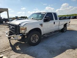 Salvage cars for sale at West Palm Beach, FL auction: 2010 Ford F250 Super Duty