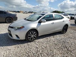 2015 Toyota Corolla L en venta en Taylor, TX