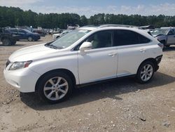 Salvage cars for sale at Florence, MS auction: 2010 Lexus RX 350