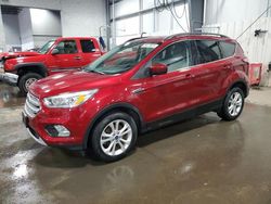 Salvage cars for sale at Ham Lake, MN auction: 2017 Ford Escape SE