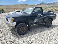 Salvage cars for sale at Reno, NV auction: 1989 Toyota Pickup 1/2 TON Short Wheelbase DLX