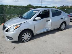 Salvage cars for sale from Copart Orlando, FL: 2016 Nissan Versa S